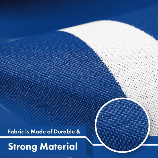G128 North Atlantic Treaty Org NATO Flag | 3x5 Ft | LiteWeave Pro Series Printed 150D Polyester | Indoor/Outdoor, Vibrant Colors, Brass Grommets, Thicker and More Durable Than 100D 75D Polyester - Image 3