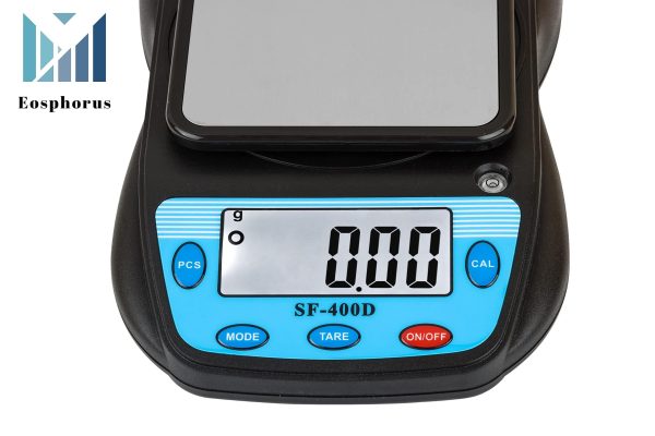 Ounce Carat and Gram Scale 0.01g Accuracy Digital Balance Scientific Laboratory Scales Lab Scale LCD Accurate Electronic Balance   USB Charger and AC DC Adapter Included - Image 4