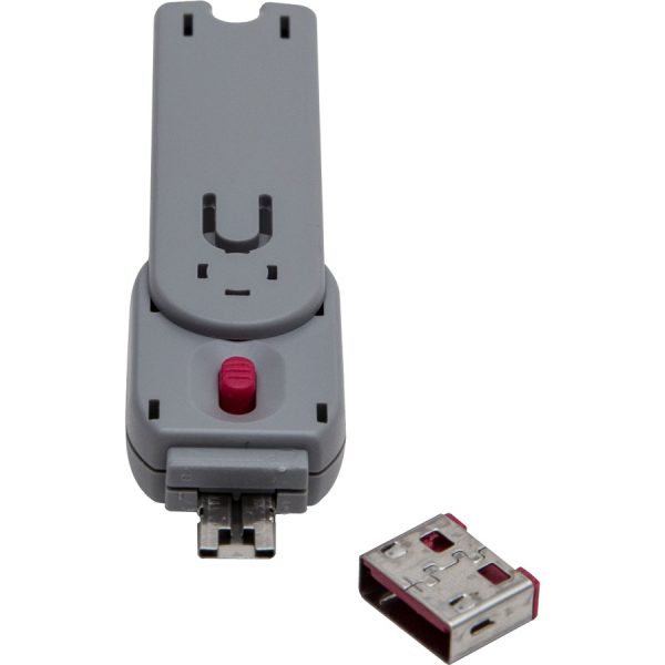 SYBA Multimedia USB Port Blocker with 1 Key and USB Lock - Image 3