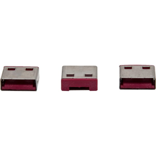 SYBA Multimedia USB Port Blocker with 1 Key and USB Lock - Image 5