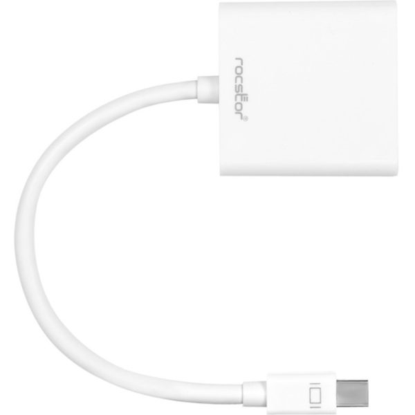 Rocstor Mini DisplayPort/HDMI Audio/Video Adapter - Cable Length: 5.9" - Image 2