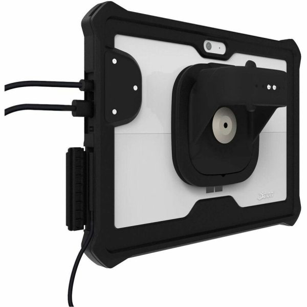 The Joy Factory aXtion Go MP Rugged Carrying Case Microsoft Surface Go, Surface Go 2, Surface Go 3, Surface Go 4 Tablet, Credit Card, Card Reader - Black, Transparent - Image 3
