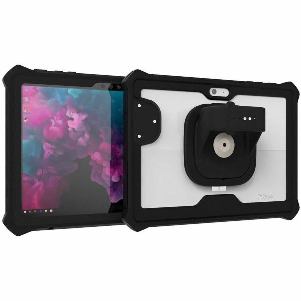The Joy Factory aXtion Go MP Rugged Carrying Case Microsoft Surface Go, Surface Go 2, Surface Go 3, Surface Go 4 Tablet, Credit Card, Card Reader - Black, Transparent - Image 7