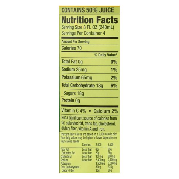 Rw Knudsen Pet Recharge Organic Lemon Juice  - Case of 6 - 32 FZ - Image 3