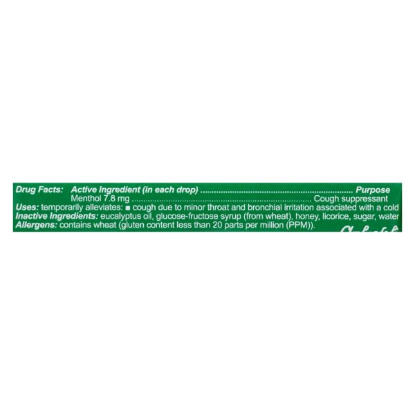 Honees Cough Drops - Menthol - Case of 24 - 9 Pack - Image 2