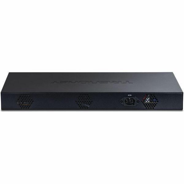 TRENDnet 18-Port Multi-Gig Web Smart Switch, TEG-3182WS, 16 x 2.5Gb Ports, 2 x 10Gb SFP+ Ports, NDAA TAA Compliant, Lifetime Protection, Remote Cloud Management, Black - Image 2