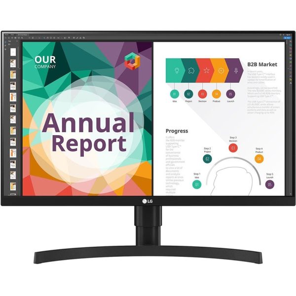 LG 27BN85UN-B 27" Class 4K UHD Gaming LCD Monitor - 16:9 - Textured Black - Image 11