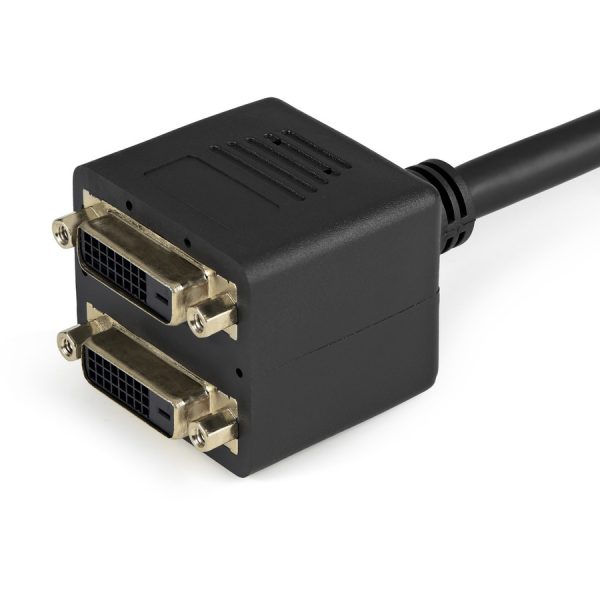 StarTech.com 1 ft DVI-D to 2x DVI-D Digital Video Splitter Cable - M/F - Image 3