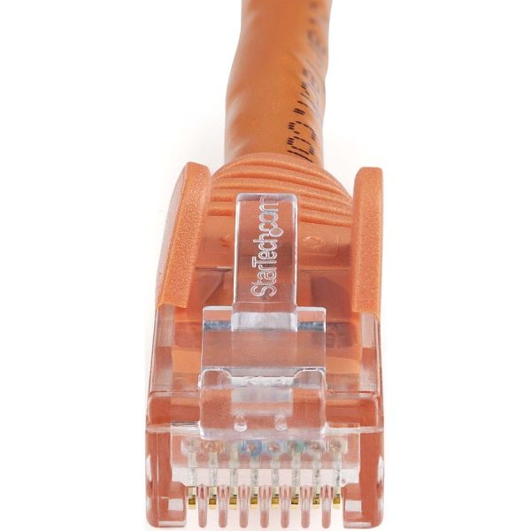 StarTech.com 4ft CAT6 Ethernet Cable - Orange Snagless Gigabit - 100W PoE UTP 650MHz Category 6 Patch Cord UL Certified Wiring/TIA - Image 2
