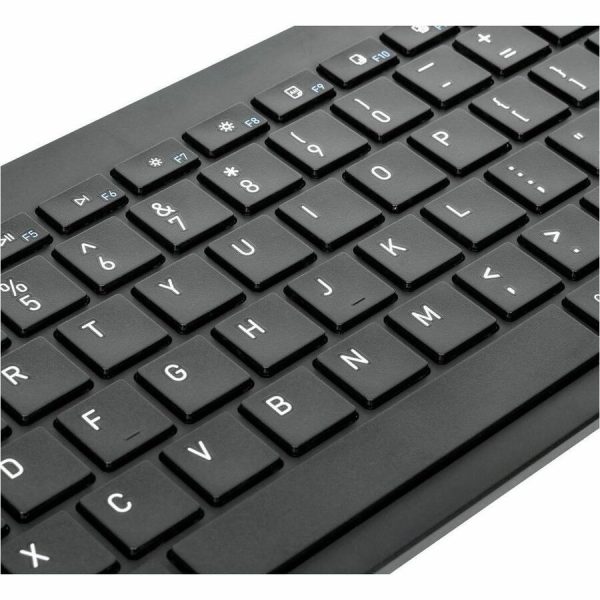 Targus Midsize Multi-Device Bluetooth Antimicrobial Keyboard, Black - Image 3