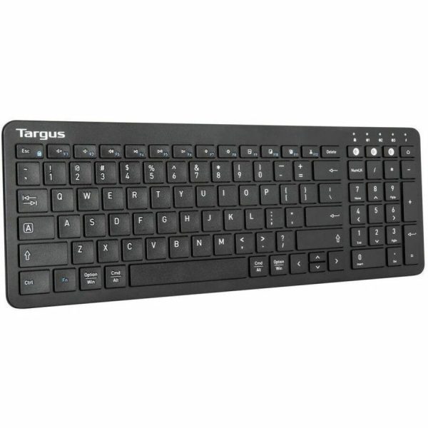 Targus Midsize Multi-Device Bluetooth Antimicrobial Keyboard, Black - Image 5