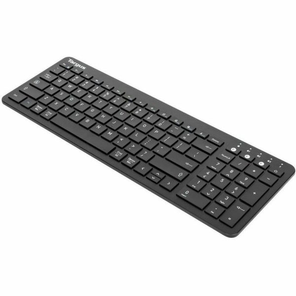 Targus Midsize Multi-Device Bluetooth Antimicrobial Keyboard, Black - Image 8