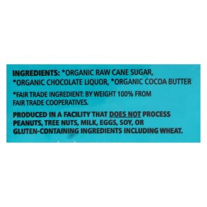 Equal Exchange Organic Chocolate Chips - Semi-Sweet - Case of 12 - 10 oz.