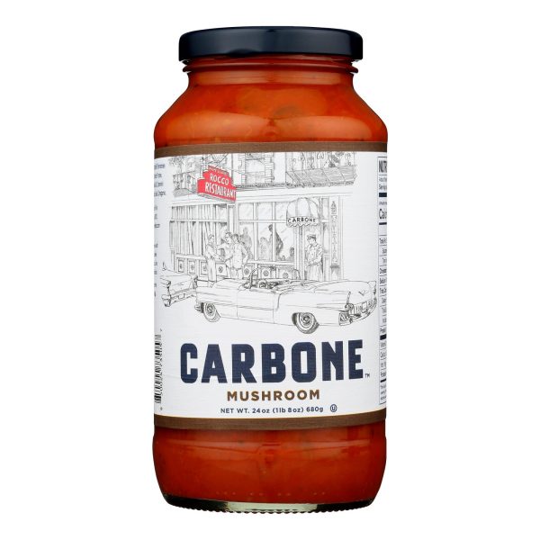 Carbone - Sauce Mushroom Marinara - Case of 6-24 OZ