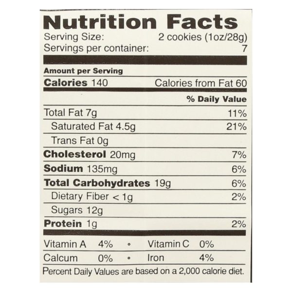 Tate's Bake Shop Cookies - Chocolate Chip - Case of 12 - 7 oz. - Image 2