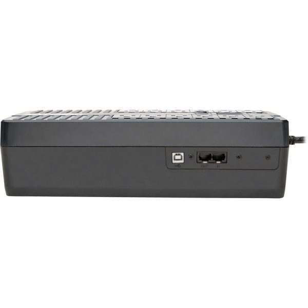 Eaton Tripp Lite Series 850VA 425W Standby UPS - 12 NEMA 5-15R Outlets, 120V, 50/60 Hz, USB, LCD, ENERGY STAR, Desktop/Wall - Image 9
