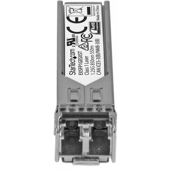 StarTech.com Juniper EX-SFP-1GE-LX Compatible SFP Module - 1000BASE-LX - 1GE SFP 1GbE Single Mode Fiber SMF Optic Transceiver 10km DDM - Image 2