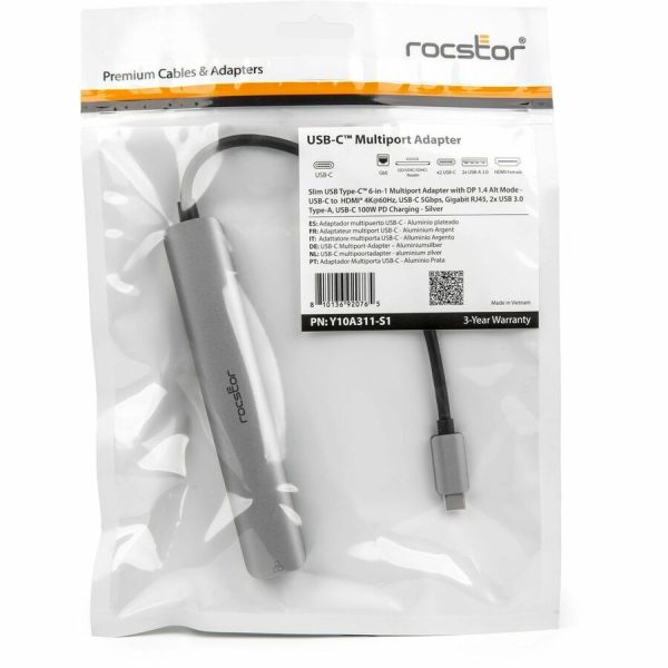 Rocstor Premium Slim Docking Station - Image 7