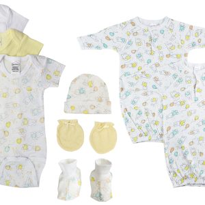 Unisex Newborn Baby 8 Pc  Sets Nc_0643