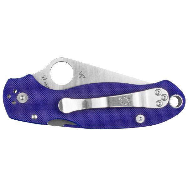 SPYDERCO PARA 3 G-10 DARK BLUE - Image 2