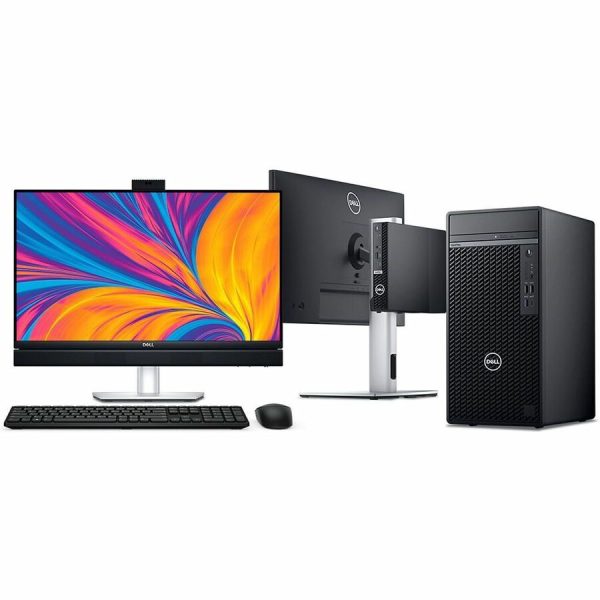 Dell OptiPlex 7000 7020 Desktop Computer - Intel Core i7 14th Gen i7-14700T - vPro Technology - 16 GB - 256 GB SSD - Micro PC - Black - Image 6