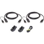 ATEN 1.8M USB Universal Dual Display Secure KVM Cable Kit New