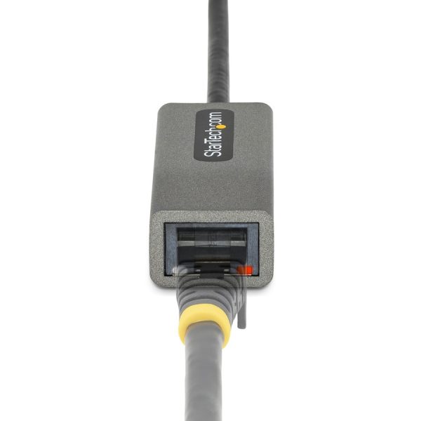 StarTech.com USB to Ethernet Adapter, USB 3.0 to 10/100/1000 Gigabit Ethernet LAN Adapter, 1ft/30cm Attached Cable, USB to RJ45 Adapter - Image 4