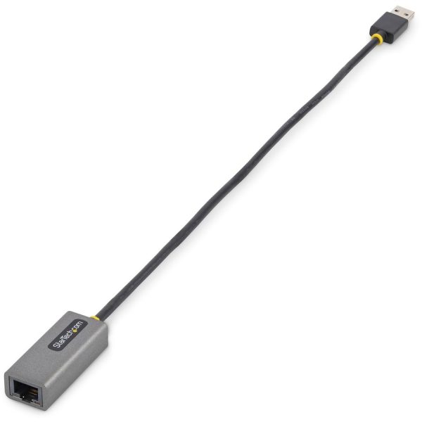 StarTech.com USB to Ethernet Adapter, USB 3.0 to 10/100/1000 Gigabit Ethernet LAN Adapter, 1ft/30cm Attached Cable, USB to RJ45 Adapter - Image 5