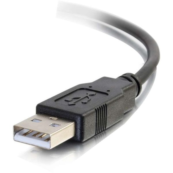 C2G 3ft (0.9m) USB 2.0 USB-C to USB-A Cable M/M - Black - Image 5