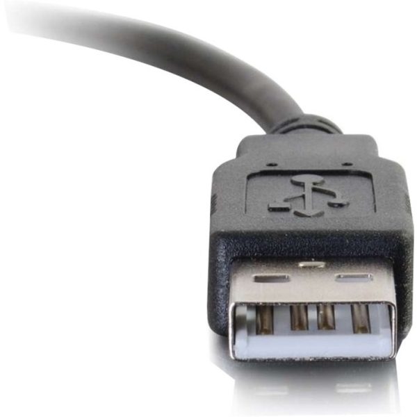C2G 3ft (0.9m) USB 2.0 USB-C to USB-A Cable M/M - Black - Image 6