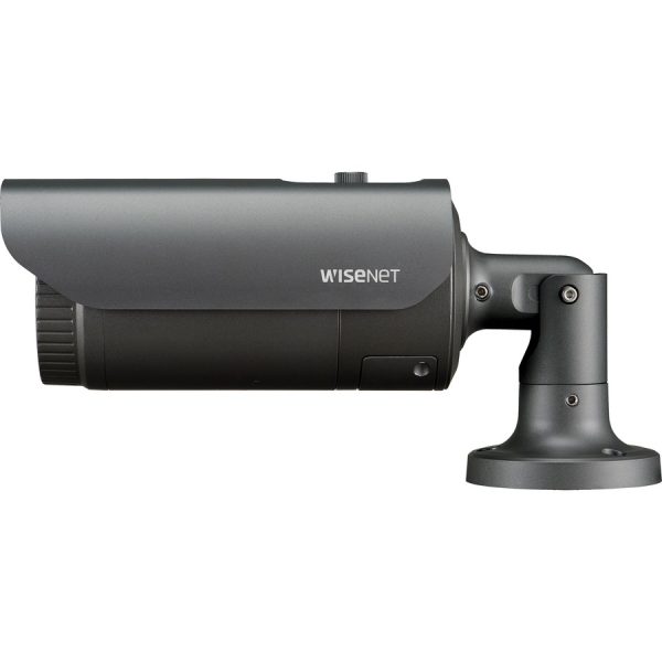 Wisenet QNO-8080R 5 Megapixel Outdoor Network Camera - Bullet - Dark Gray - Image 3