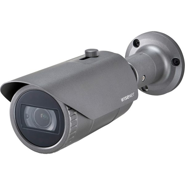 Wisenet QNO-8080R 5 Megapixel Outdoor Network Camera - Bullet - Dark Gray - Image 4