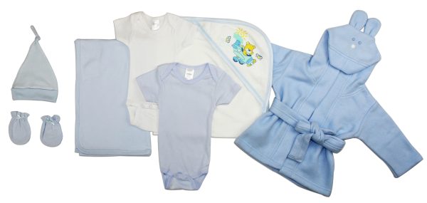 Essential Newborn Baby Boy 7 Piece  Set Ls_0005