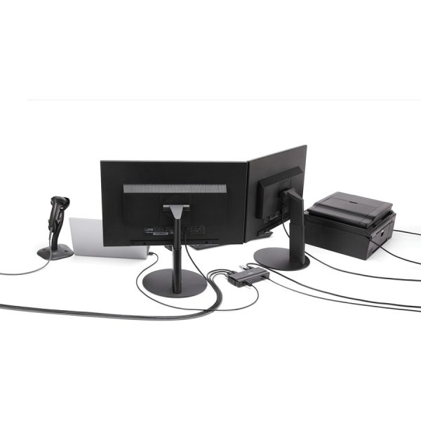 StarTech.com 7 Port SuperSpeed USB 3.0 Hub - 5Gbps - Desktop USB Hub with Power Adapter - Black - Image 5