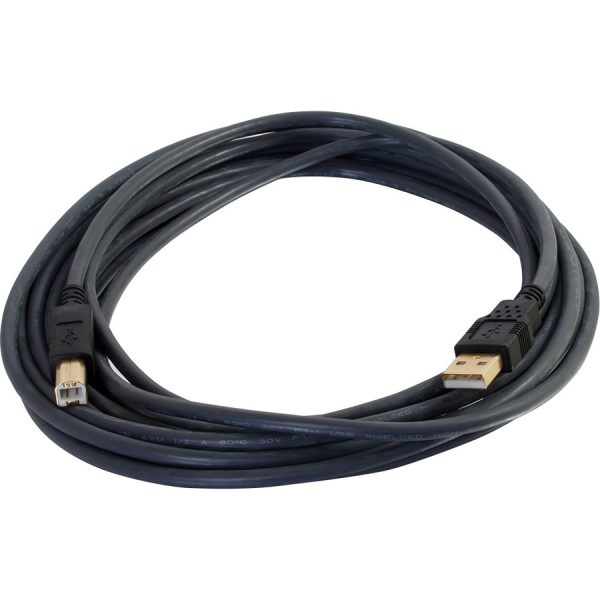 C2G 16.4ft USB A to USB B Cable - Ultima Series Black - M/M - Image 3
