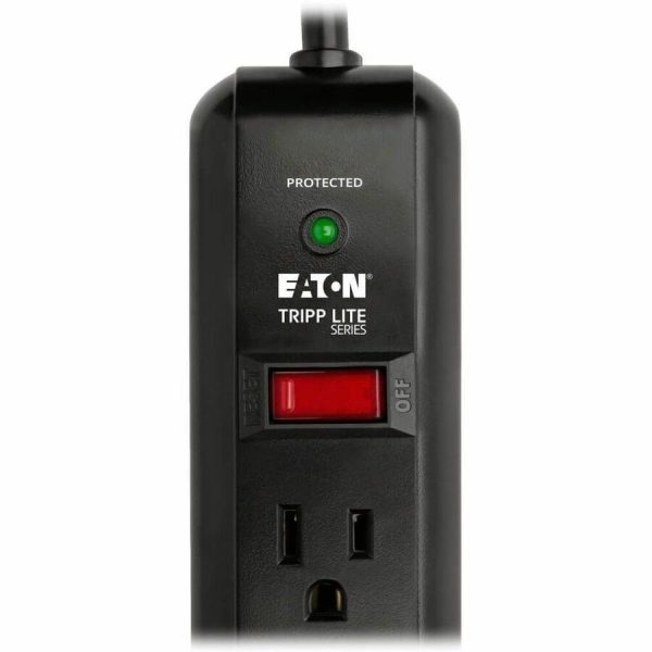 Eaton Tripp Lite Series Protect It! 7-Outlet Surge Protector, 12 ft. Cord, 1080 Joules, Diagnostic LED, Black Housing - Image 5