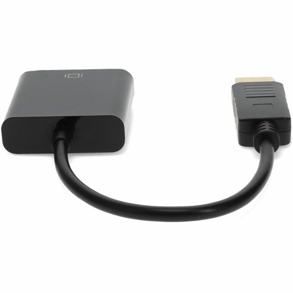 5PK DisplayPort 1.2 Male to VGA Female Black Adapters For Resolution Up to 1920x1200 (WUXGA) - Image 4