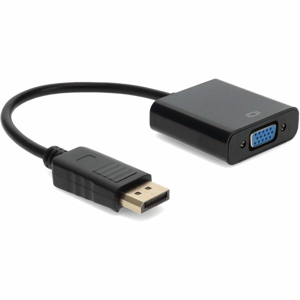 5PK DisplayPort 1.2 Male to VGA Female Black Adapters For Resolution Up to 1920x1200 (WUXGA) - Image 7