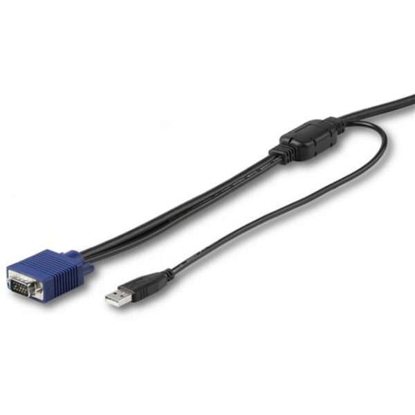 StarTech.com 6 ft. (1.8 m) USB KVM Cable for StarTech.com Rackmount Consoles - VGA and USB KVM Console Cable (RKCONSUV6) - Image 3
