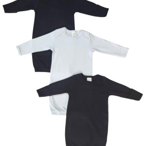 Newborn Baby Boy 3 Piece Gown Set Nc_0851