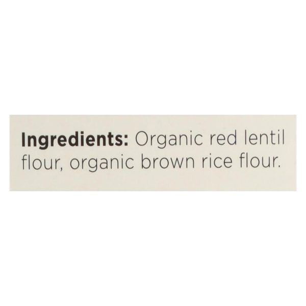 Explore Cuisine Organic Red Lentil Penne - Penne - Case of 6 - 8 oz. - Image 3