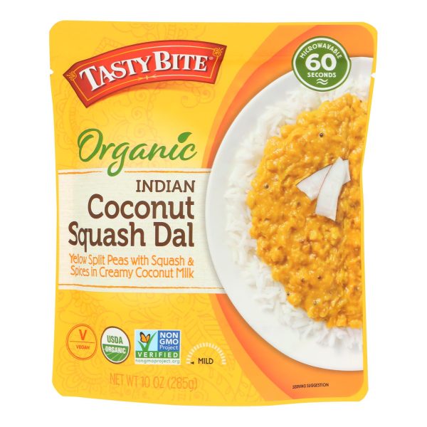 Tasty Bite - Entree Coconut Sqsh Dal - Case of 6-10 OZ - Image 2
