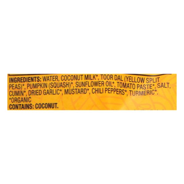 Tasty Bite - Entree Coconut Sqsh Dal - Case of 6-10 OZ - Image 3