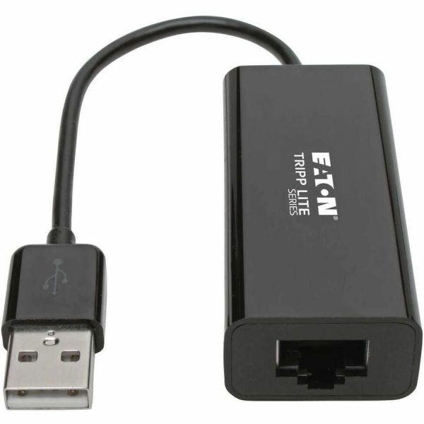 Eaton Tripp Lite Series USB 2.0 Ethernet NIC Adapter - 10/100 Mbps, RJ45, Black - Image 5