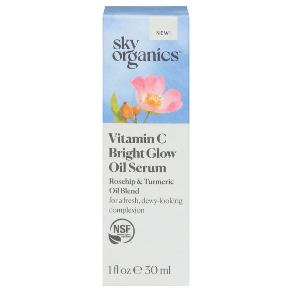 Sky Organics - Oil Serum Vit C Brgt Glow - EA of 1-1 FZ