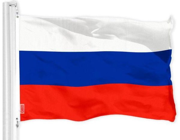 G128 Combo Pack: USA American Flag 3x5 Ft 150D Printed Stars & Russia (Russian) Flag 3x5 Ft 150D Printed - Image 2