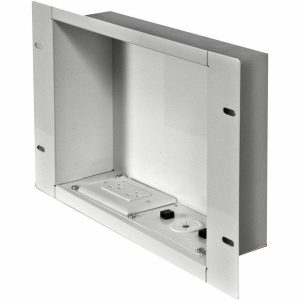 Peerless-AV® In-Wall Accessory Box with 125V Duplex Power Receptacle