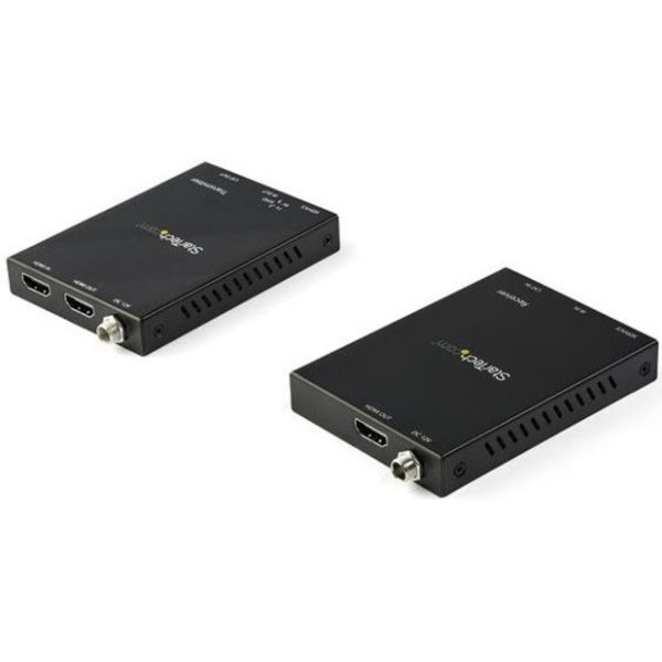 StarTech.com HDMI over CAT6 extender kit - Supports UHD - Resolutions up to 4K 60Hz - Supports HDR and 4:4:4 chroma subsampling - Extended HDMI signal at up to 165 ft. (50 m) - Use existing CAT6 cable infrastructure with a direct connection to the converter to extend your HDMI signal - HDCP 2.2 compliant - Image 4