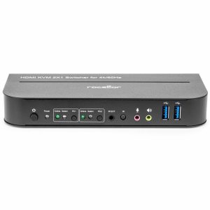 Rocstor SolidKVM SK06 4K HDMI and USB 3.0 2�1 KVM Switch