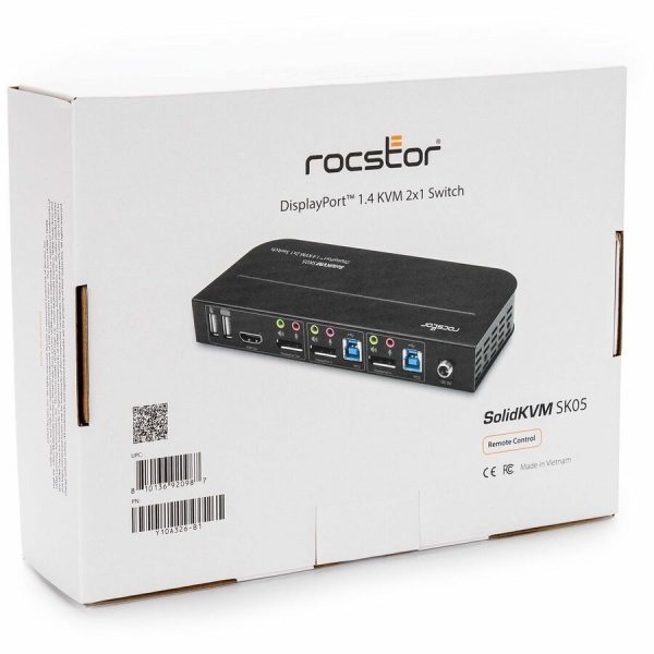 Rocstor SolidKVM SK06 4K HDMI and USB 3.0 2�1 KVM Switch - Image 6